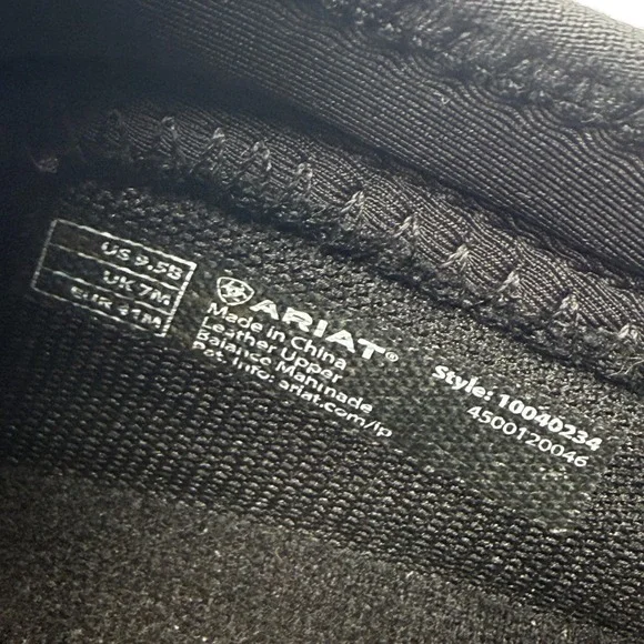 Ariat Terrain Ease H2O Boots Women 9.5 Brown Waterproof Pull-On Hiking Outdoor - Picture 8 of 9